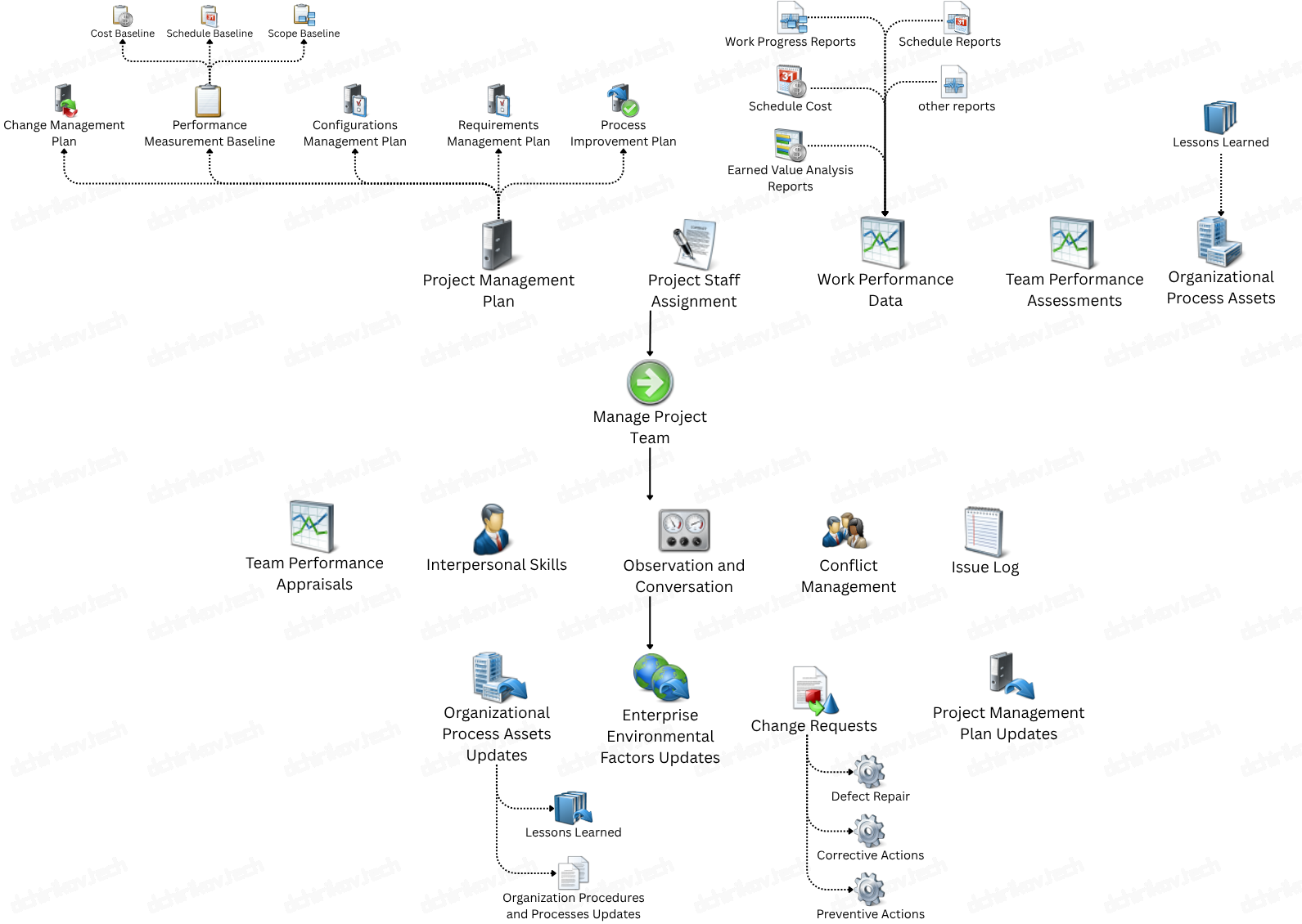 PMI: Manage Project Team